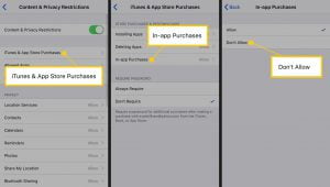 In-App Purchases options - Volumetree