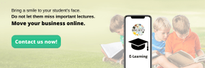 E-Learning education banner 
