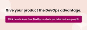 DevOps text CTA