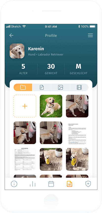 Pet health tech mobile apps - Volumetree
