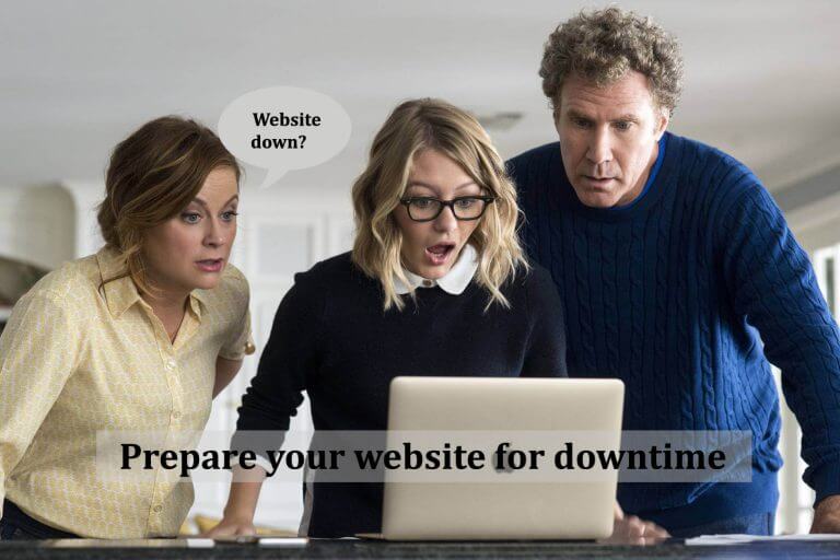 Prepare Your Website For Downtime - Volumetree
