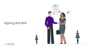 Signing NDA for mobile app development