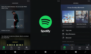 Spotify Mobile app - The New Trend - Volumetree
